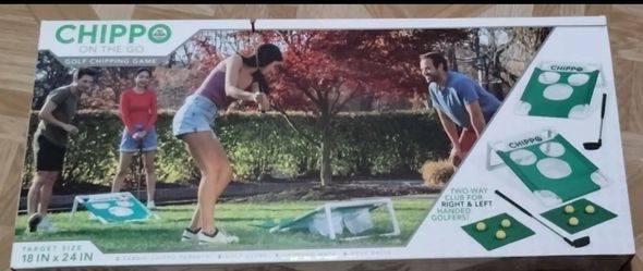 Chippo On The Go Golf Chipping Game Set Brand New
