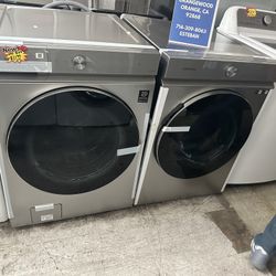 Samsung Set Washer And Gas Dryer