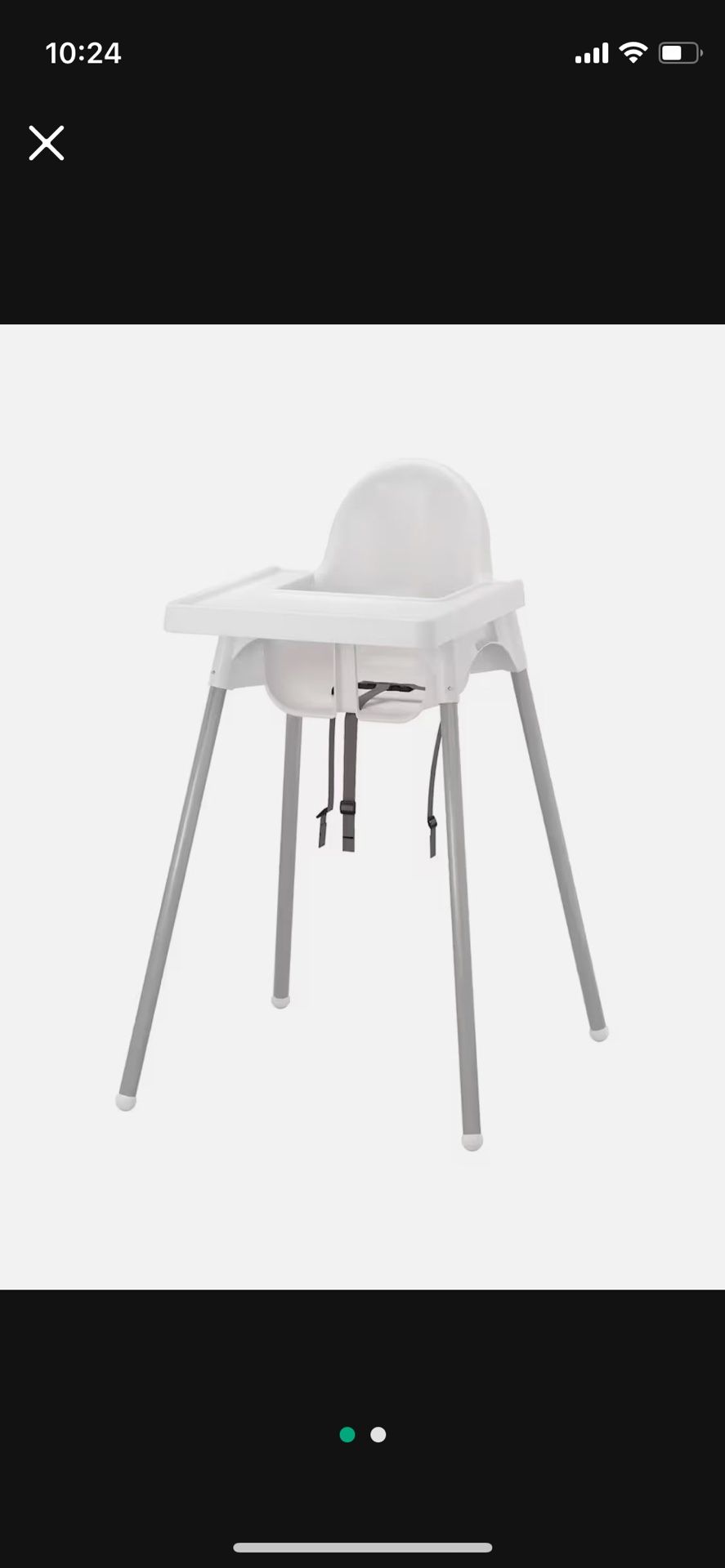 Ikea high chair excellent condition