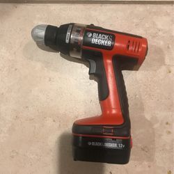 Black And Decker 12v Drill Driver