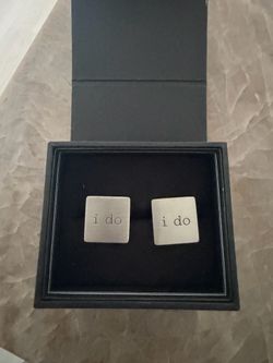Cufflinks - “I do”