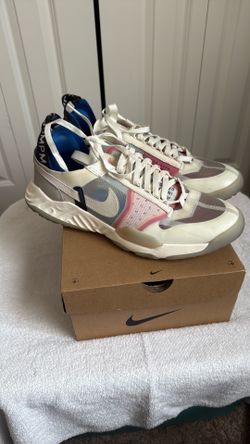 Nike Air Jordan Delta Breathe Tech White Grey Blue Size 11.5 Max Zoom USA Red 1 4