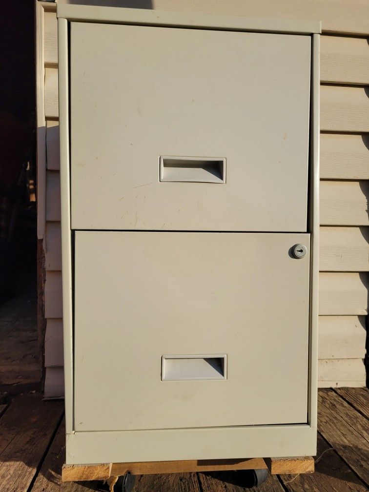 2 Drawer Filling Cabinet 