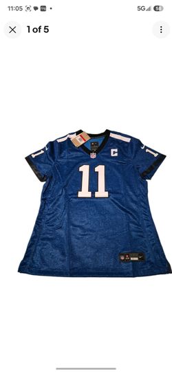 Womens Nike NFL Indianapolis Colts Pittman Jr #11 Blue Jersey Size L