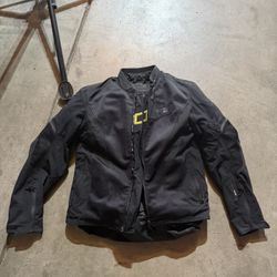 Like new Alpinestars Tech Air motorcycle jacket - size Large