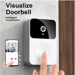 Smart WiFi Visual Doorbell HD Night Vision Bell Phone Remote Camera Sound Can Change Wireless Home Security Battery Doorbell Easy Installation (Size :