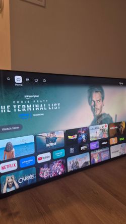 Hisense 55” Smart TV for sale.