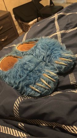 Blue bear claws slides
