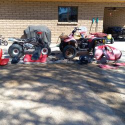 1996 Honda 300ex And1999 Polaris 500H.O.Sportsman 
