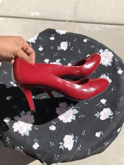 Comfort Plus Red Dorothy Heels