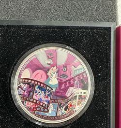 2023 Niue 3 oz  silver coin Ag $10 Disney Masterpieces: Alice in Wonderland