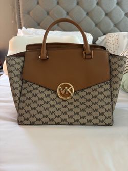 Michael Kors signature-logo satchel/tote