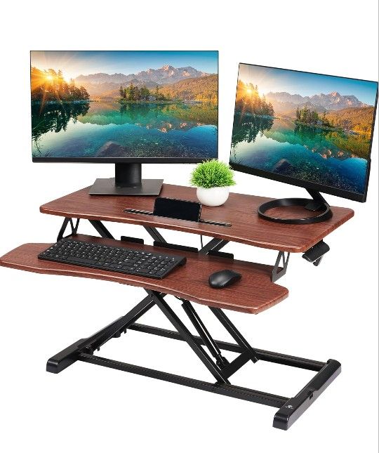 Adjustable Sit to Stand Up Desk Workstation