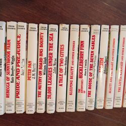  15 Hard Cover Child's Classics Books