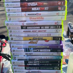 36 Xbox 360 Games 