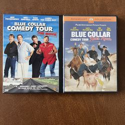 2 DVD Blue Collar Comedy Set Starring Jeff Foxworthy, Larry The Cable Guy, Bill Engvall And Ron White