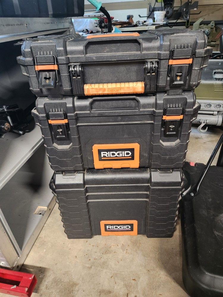3 Piece Rigid Tool Box System
