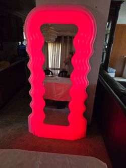 color full height mirror