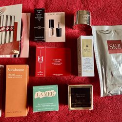 MACY'S 12 DAYS OF LUXURY BEAUTY SET Estee Lauder Lancome EYE CREAM SERUM