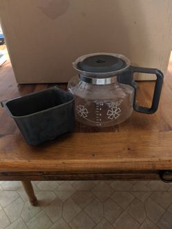 Coffee pot & filter