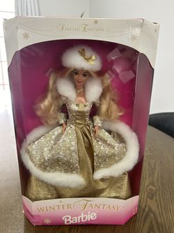 1995 Winter Fantasy Barbie Doll
