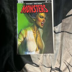 Mark Spears Monsters  #1 Comic Bridezilla Cover