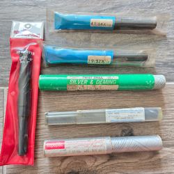 Lot of 6 Twist Drill set