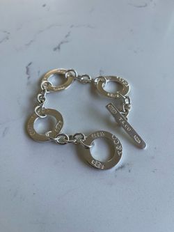 Tiffany & co Toggle  bracelet .925 sterling silver