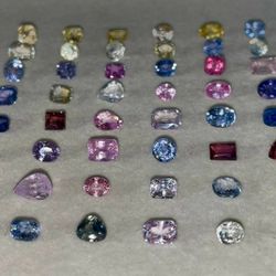 Natural Unheated Sapphire from Sri Lanka Wholesale Lot (57+ Ctw)