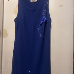 Blue Party Dress