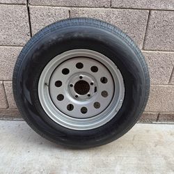 New Trailer Spare Tire