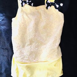 Ballet-gymnastics leotard set size 5 toddler