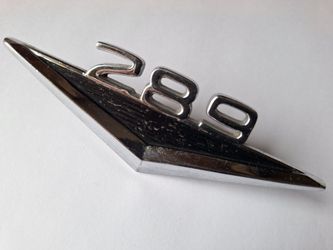 Mustang Ford 289 V-8 Emblem Badge Authentic
