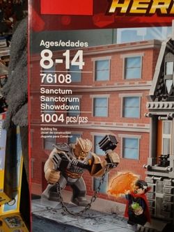 Lego 76108 Sanctum And Dvd