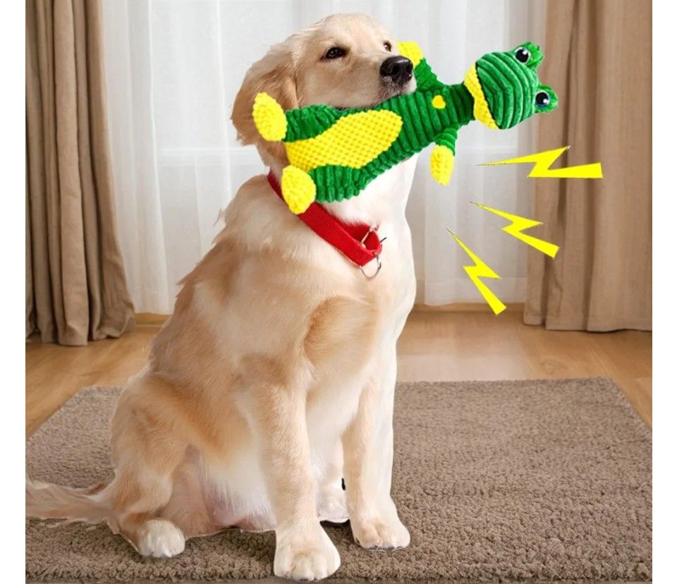 Interactive Dog Plush Toy