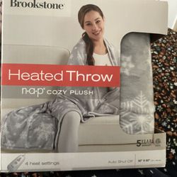 Brookstone Heated Blanket 4 Settings