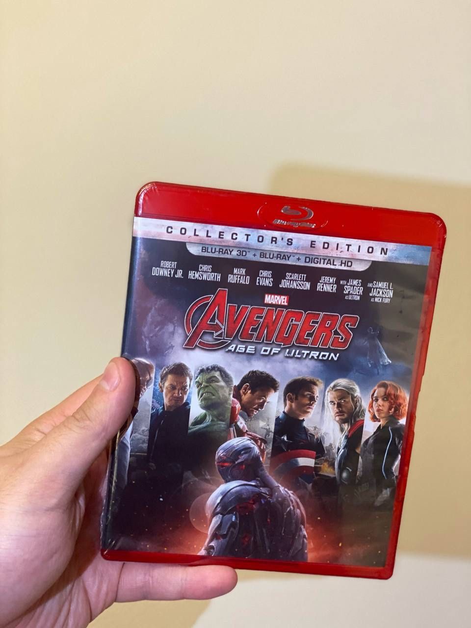 AVENGERS: AGE OF ULTRON (BluRay, New/Sealed)