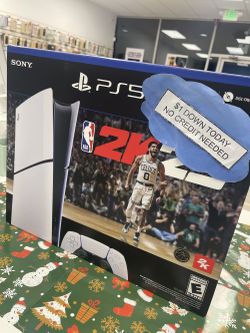LIMITED STOCK 🔥 Sony Playstation -  PS5 Slim & PS5 Pro  - Gaming Console– Take It Home for Just $5 Down! 🎮