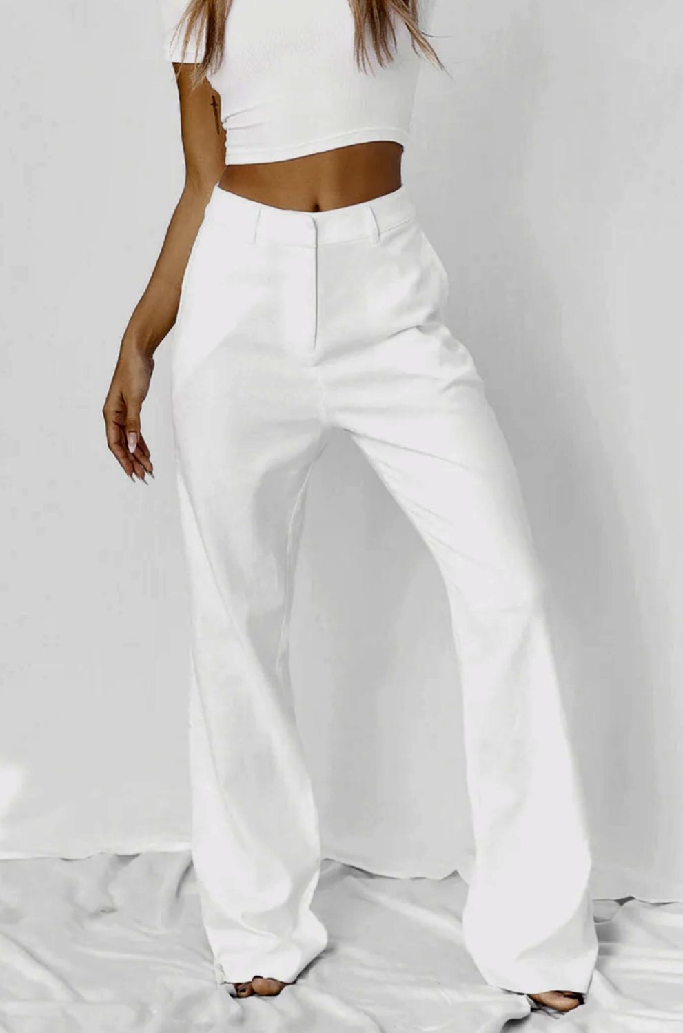Brand New All Things Golden Women’s Linen Pant - Medium