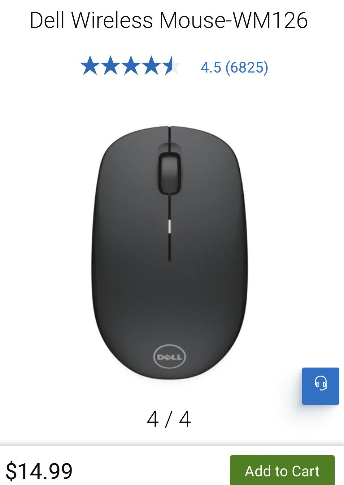New Dell Wireless Mouse - Brand New