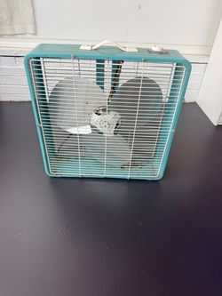 Vintage metal box van