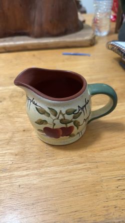 Small Painted Pitcher
