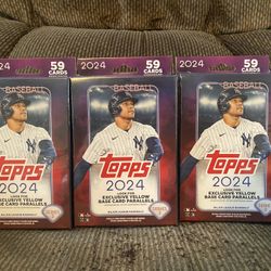 Tops Baseball 2024 Blaster Packs