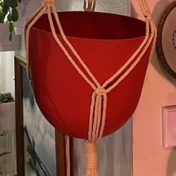 Handmade Macrame Plant Hanger 