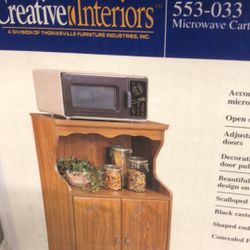 Microwave cart New In The Box 