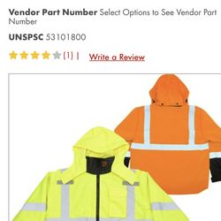 Rain Safety Waterproof Rain Jacket $25