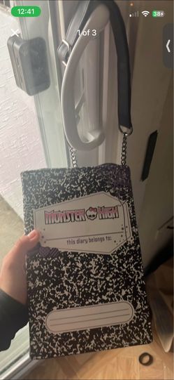 Monster High Composition Notebook Shoulder Bag