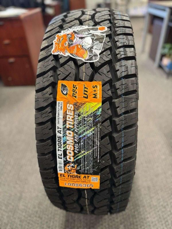 LT 35 1250 17 A/T Brand New Tires