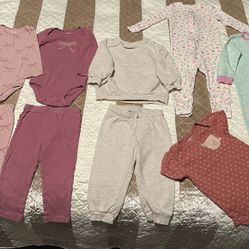 Carters Clothes For Girl 12-18 Months H&M