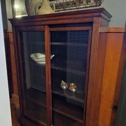 Antique Mahogany Lawyers Cabinet